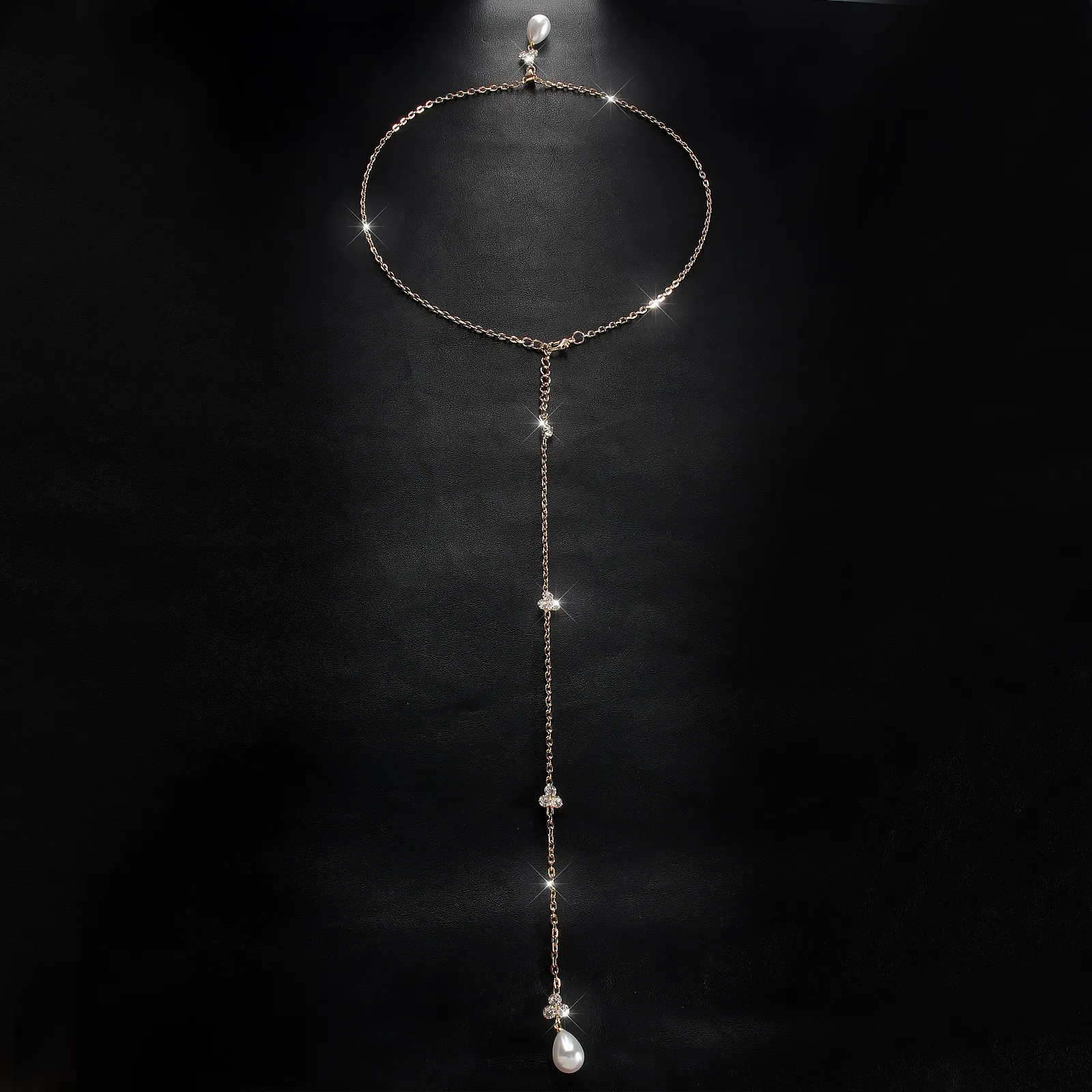 Rugloze jurk, essentiële sierl - Body Jewelry Necklace recensie en prijs
