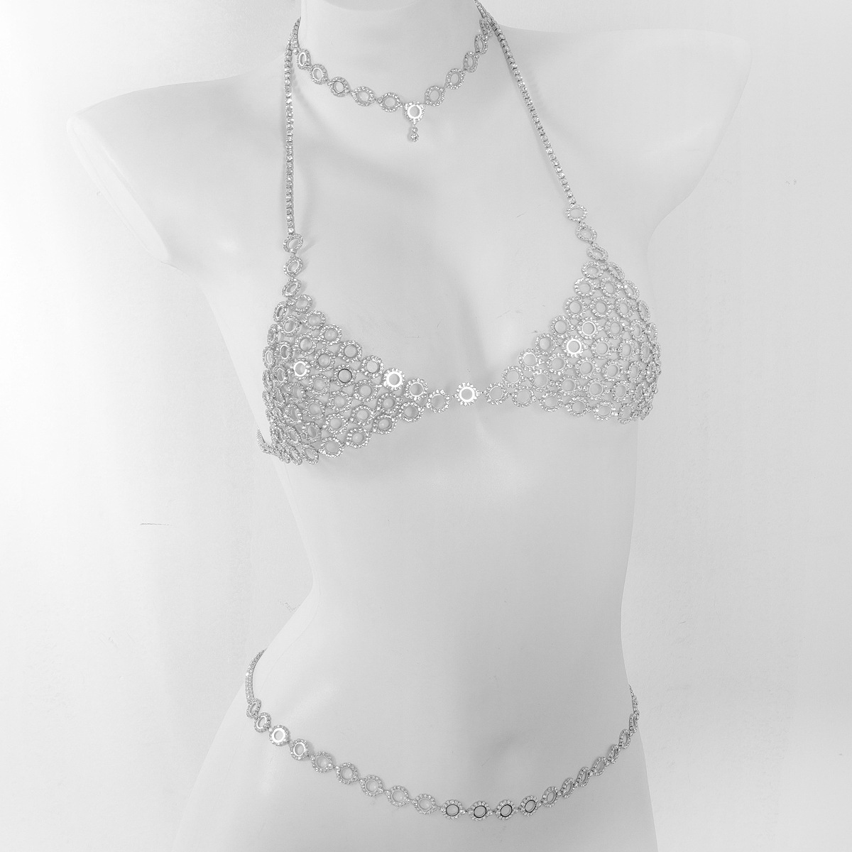 Modieuze Ronde Splicing Licht  - Body Jewelry Necklace recensie en prijs