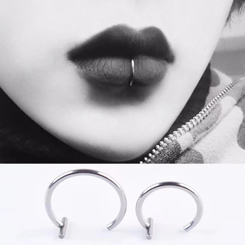5 STUKS T-Bar Half Huggie Kraa - Body Jewelry Surgical Steel recensie en prijs