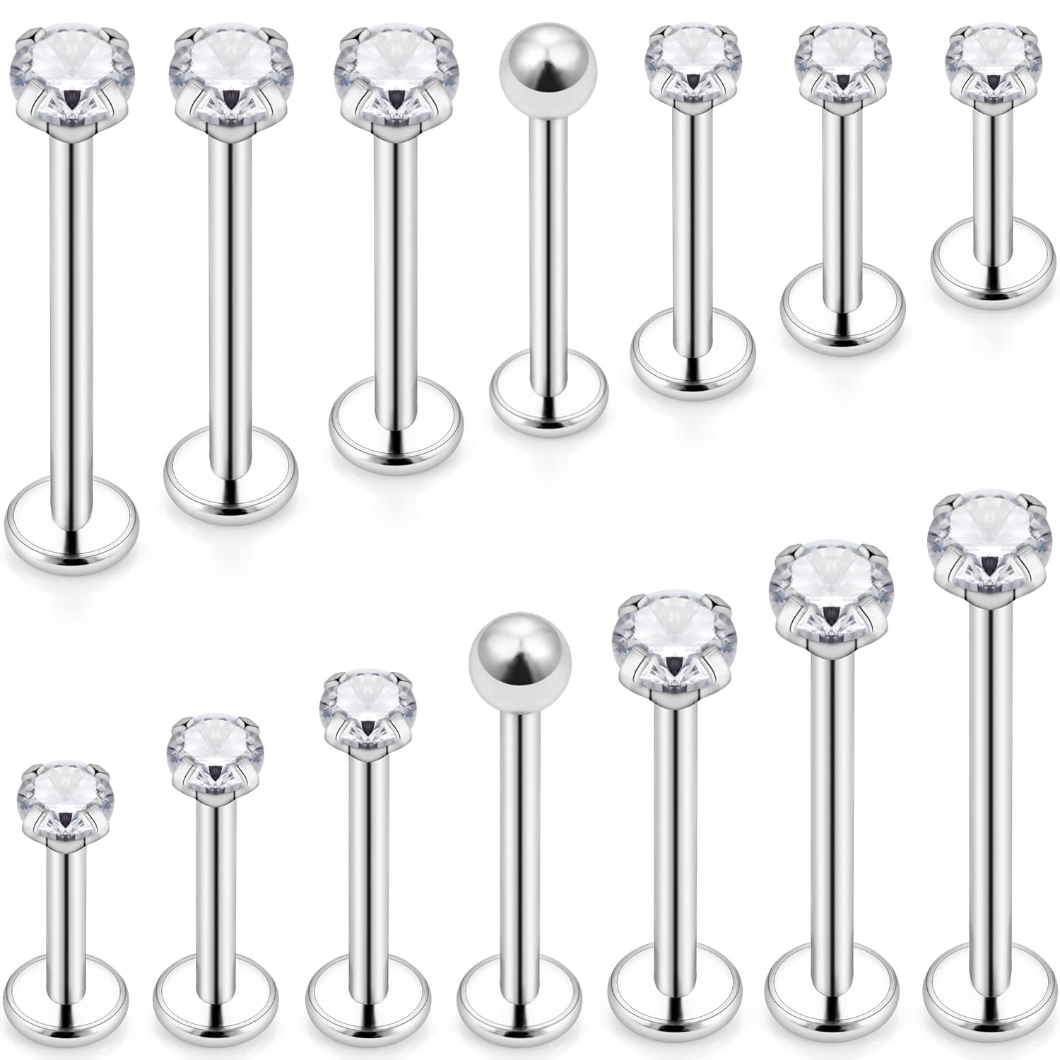 16G Verschillende Maten Platte - Body Jewelry Surgical Steel recensie en prijs