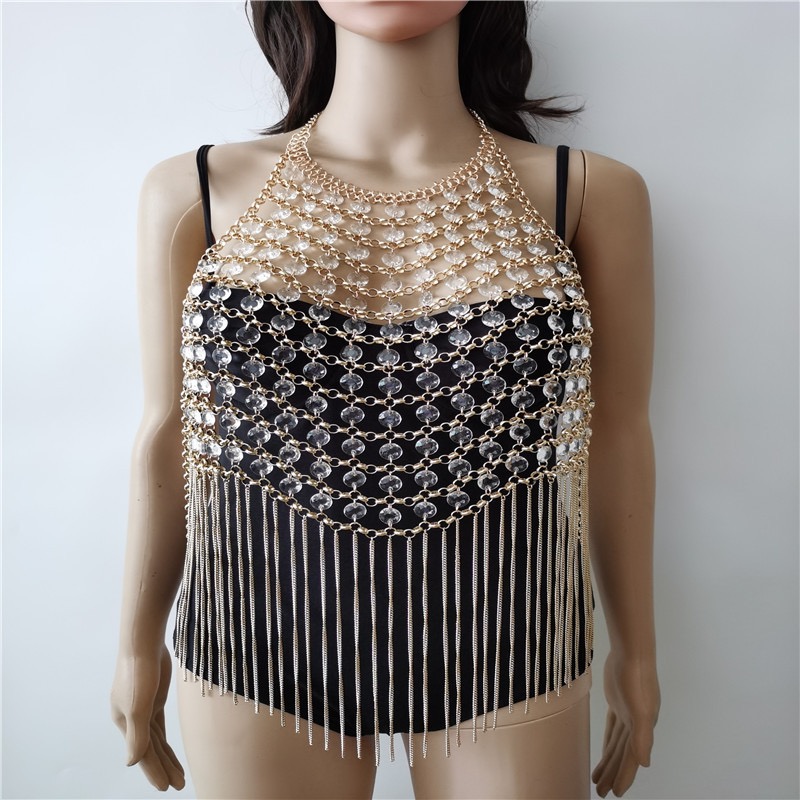 Bruiloft zware kraal meerlaags - Body Jewelry Necklace recensie en prijs