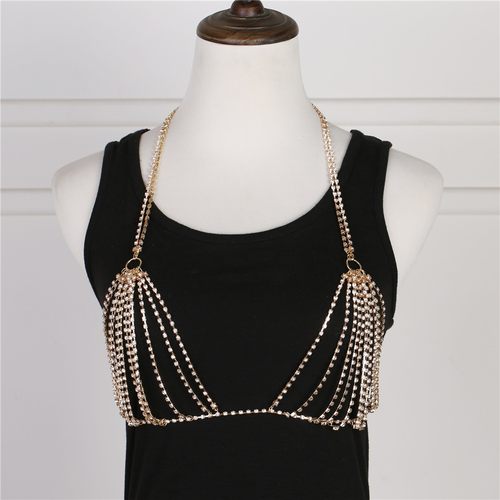 Zomer Sexy Shiny Crystal Rhine - Body Jewelry Necklace recensie en prijs